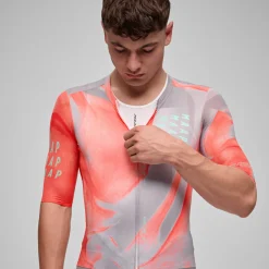 Maglia Maap Privateer Torbjorn Roed Pro Air 3.0 - Arancio grigio