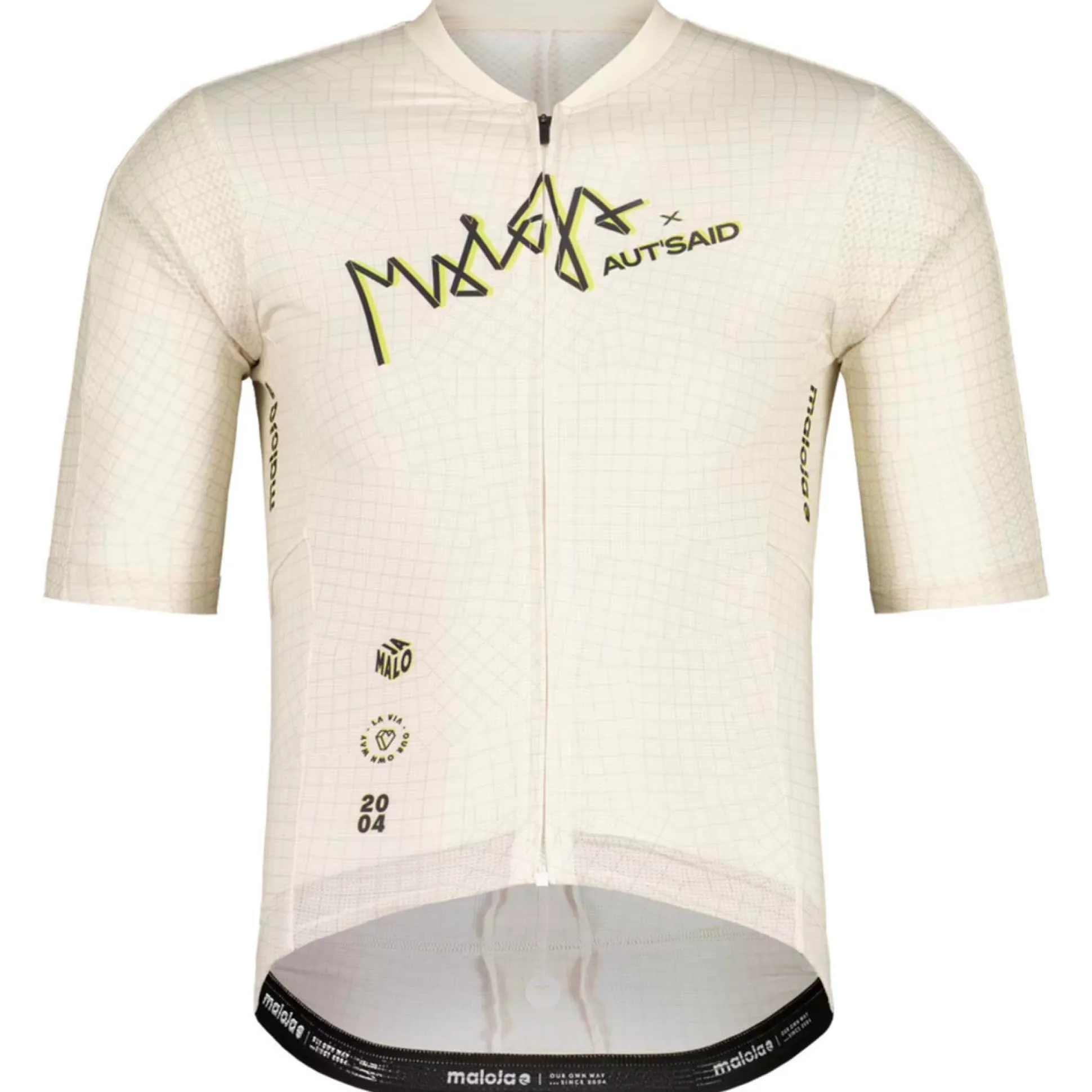 Maglia Maloja PaulM. Gravel 1/2 - Bianco