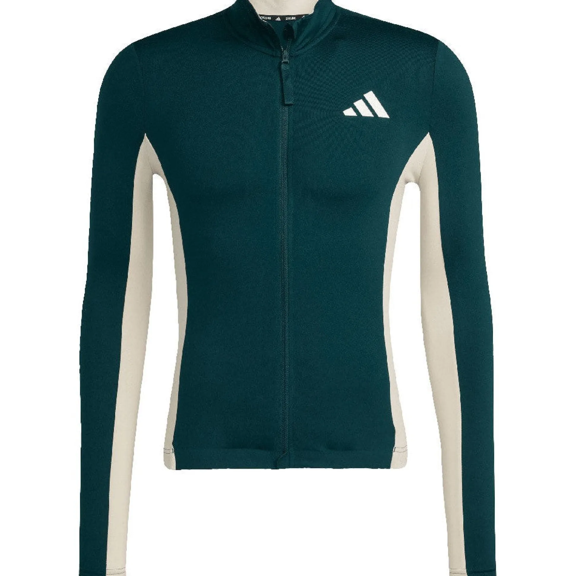 Maglia maniche lunghe Adidas Tempo 3-Stripes - Verde