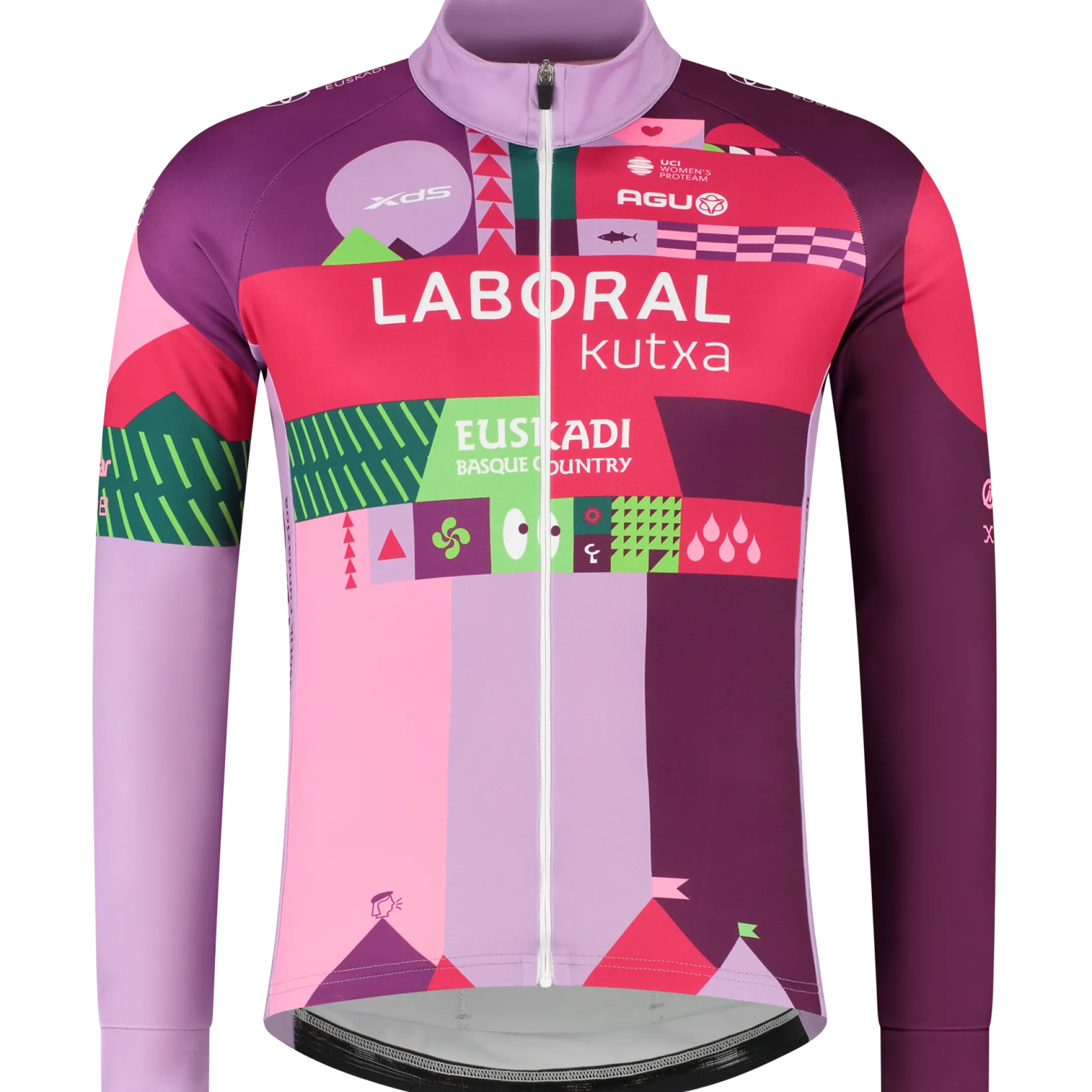 Maglia maniche lunghe Agu Laboral Kutxa-Fondacion Euskadi 2026