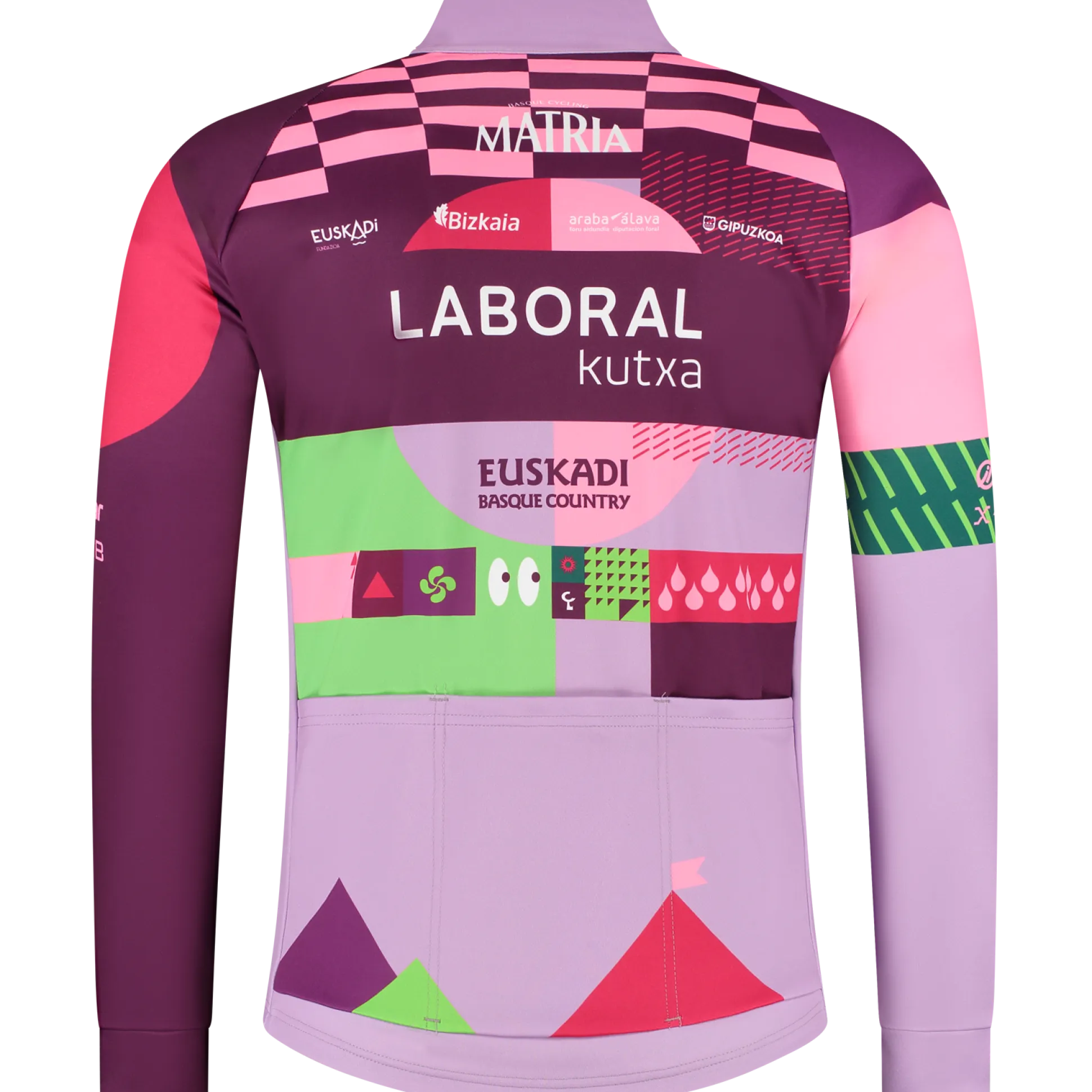 Maglia maniche lunghe Agu Laboral Kutxa-Fondacion Euskadi 2026