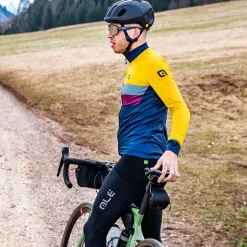 Maglia maniche lunghe Ale Off Road Gravel Chaos - Giallo