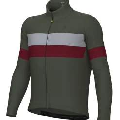 Maglia maniche lunghe Ale Off Road Gravel Wool Line - Bordeaux