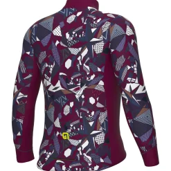 Maglia maniche lunghe Ale PRAGMA Over - Bordeaux