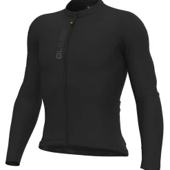 Maglia maniche lunghe Ale Pragma Color Block - Nero