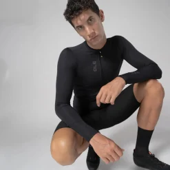 Maglia maniche lunghe Ale Pragma Color Block - Nero nero