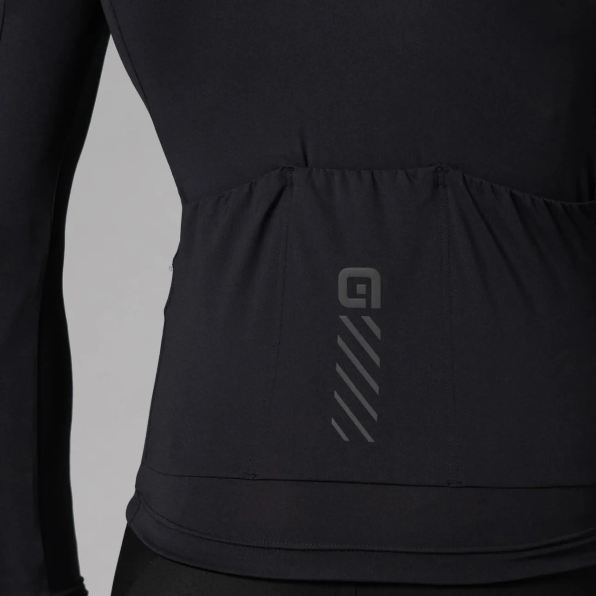 Maglia maniche lunghe Ale Pragma Color Block - Nero nero
