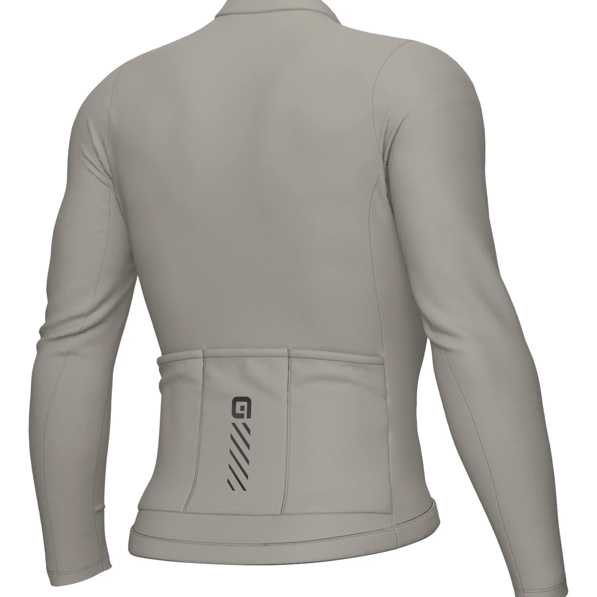 Maglia maniche lunghe Ale Pragma Color Block - Grigio chiaro