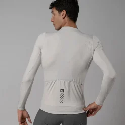 Maglia maniche lunghe Ale Pragma Color Block - Grigio chiaro