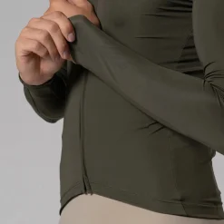 Maglia maniche lunghe Ale Pragma Color Block - Verde