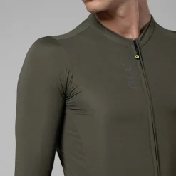 Maglia maniche lunghe Ale Pragma Color Block - Verde