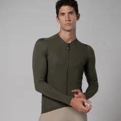 Maglia maniche lunghe Ale Pragma Color Block - Verde