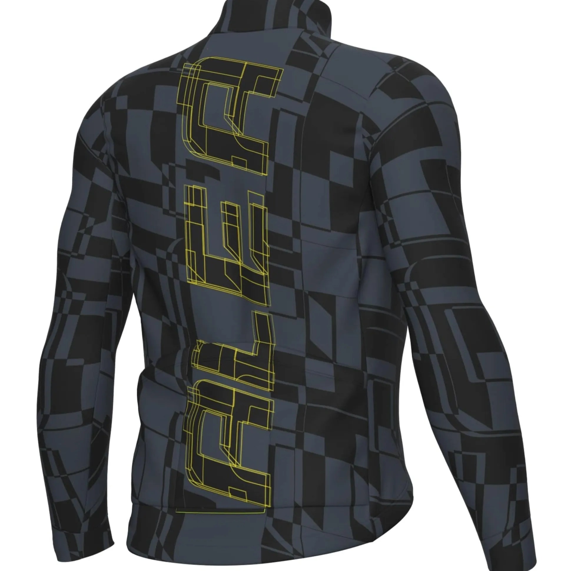 Maglia maniche lunghe Ale Pragma Schema - Nero