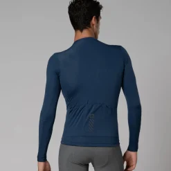 Maglia maniche lunghe Ale Pragma Color Block - Blu chiaro