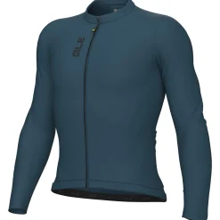 Maglia maniche lunghe Ale Pragma Color Block - Blu chiaro