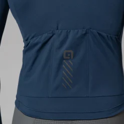 Maglia maniche lunghe Ale Pragma Color Block - Blu chiaro