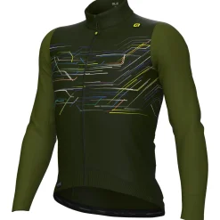 Maglia maniche lunghe Ale PR-E Megabyte - Verde