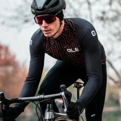 Maglia maniche lunghe Ale PRR Green Bolt - Grigio