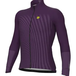 Maglia maniche lunghe Ale PRR Green Digital - Viola