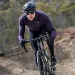 Maglia maniche lunghe Ale PRR Green Digital - Viola