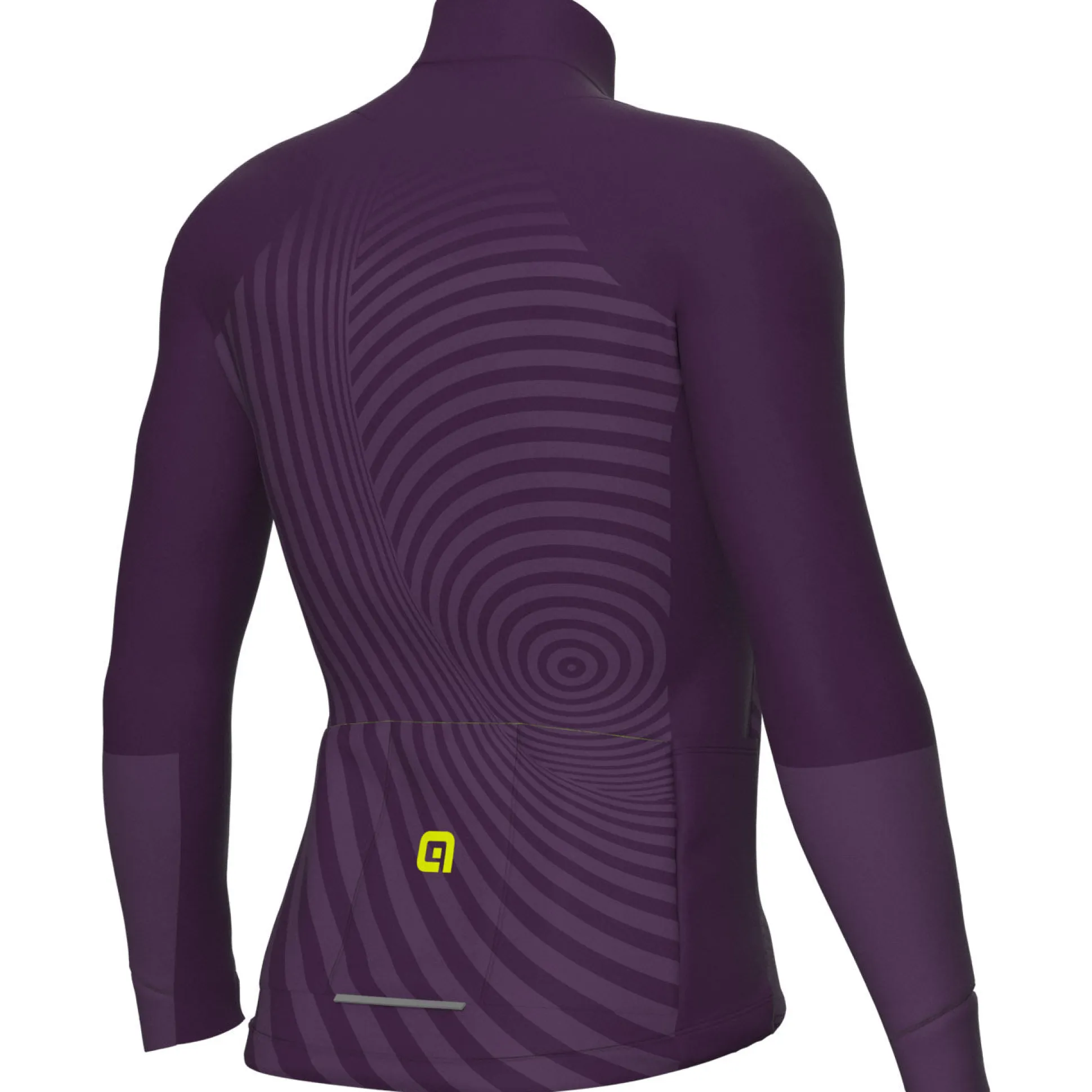 Maglia maniche lunghe Ale PRR Green Digital - Viola