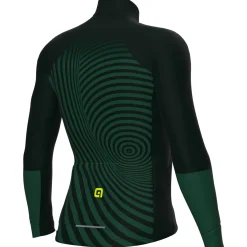 Maglia maniche lunghe Ale PRR Green Digital - Verde