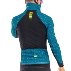 Maglia maniche lunghe Ale PRR Green Road - Blu giallo