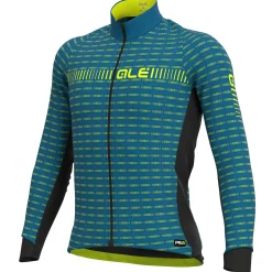 Maglia maniche lunghe Ale PRR Green Road - Blu giallo