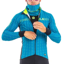 Maglia maniche lunghe Ale PRR Green Road - Blu giallo