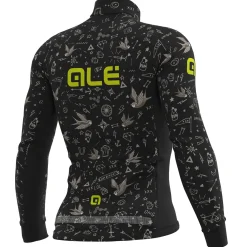 Maglia maniche lunghe Ale PRR Versilia - Nero