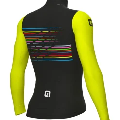 Maglia maniche lunghe Ale PR-S Logo - Nero