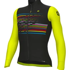 Maglia maniche lunghe Ale PR-S Logo - Nero