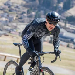 Maglia maniche lunghe Ale PR-S Checker - Grigio