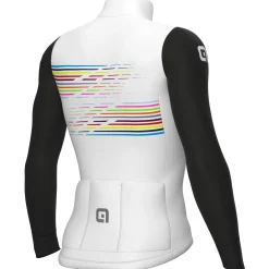 Maglia maniche lunghe Ale PR-S Logo - Bianco