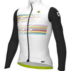 Maglia maniche lunghe Ale PR-S Logo - Bianco