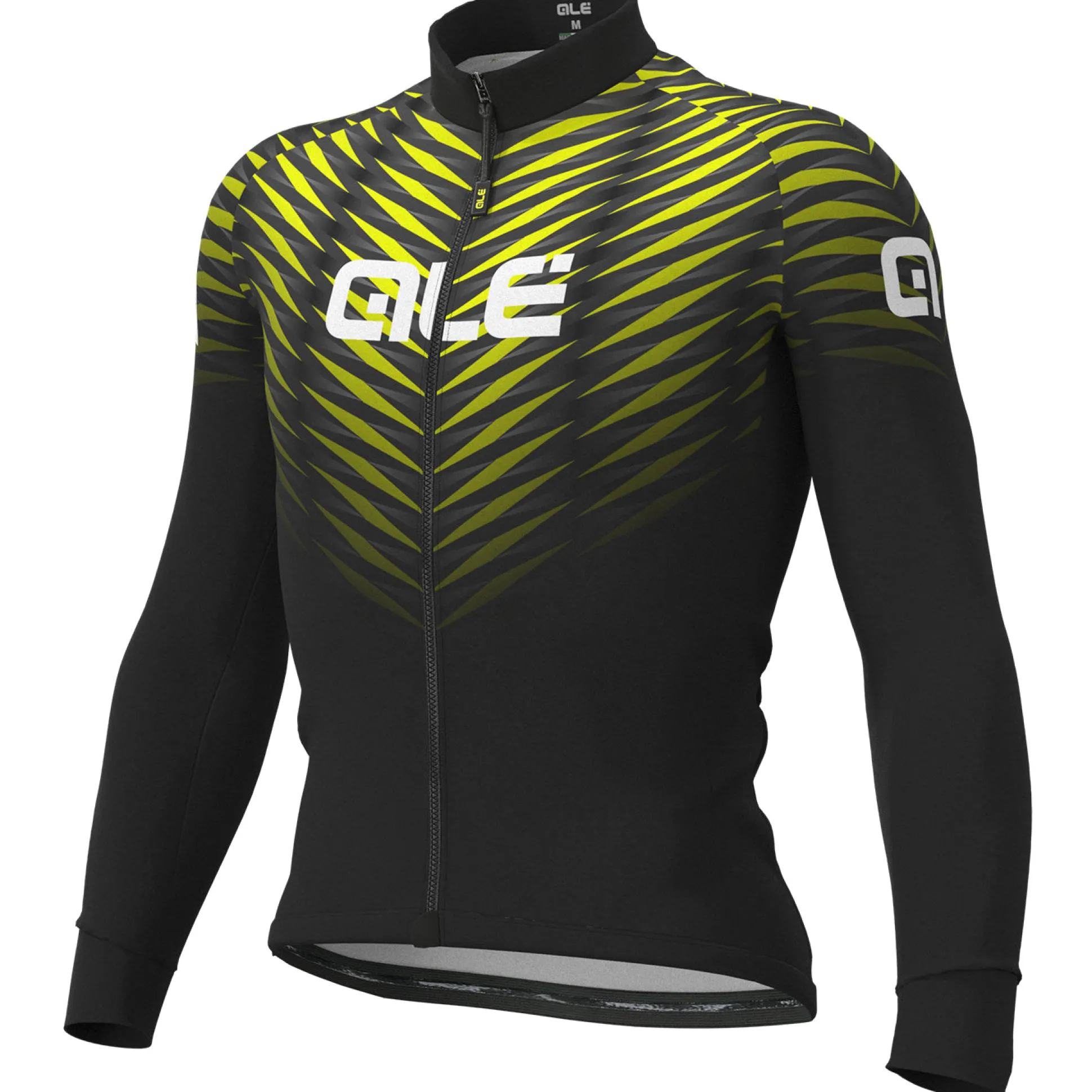 Maglia maniche lunghe Ale Solid Thorn - Nero giallo