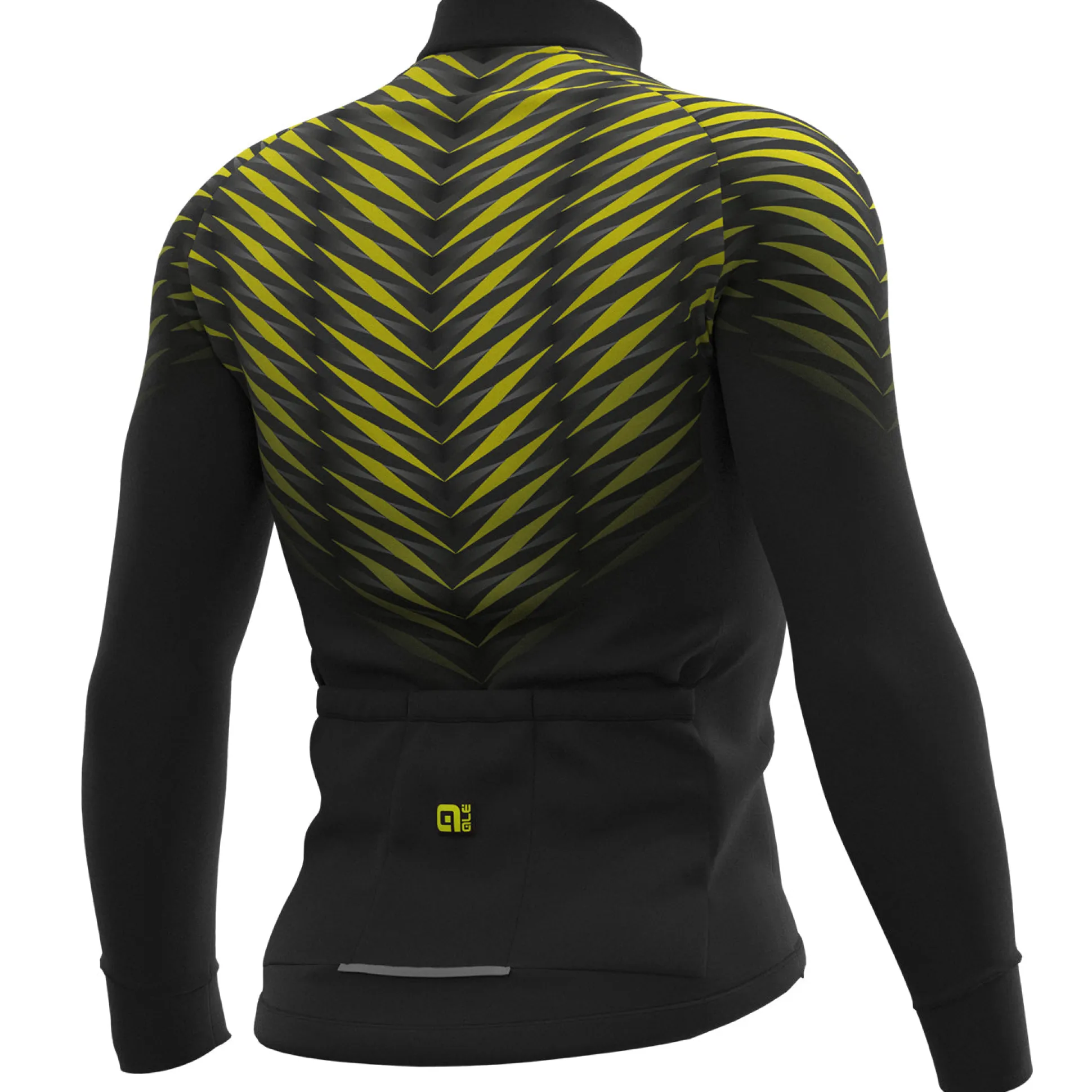 Maglia maniche lunghe Ale Solid Thorn - Nero giallo