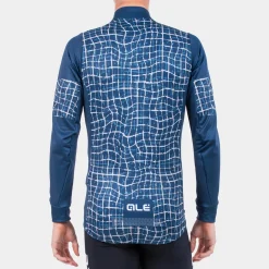 Maglia maniche lunghe Ale Solid Wall - Petrolio