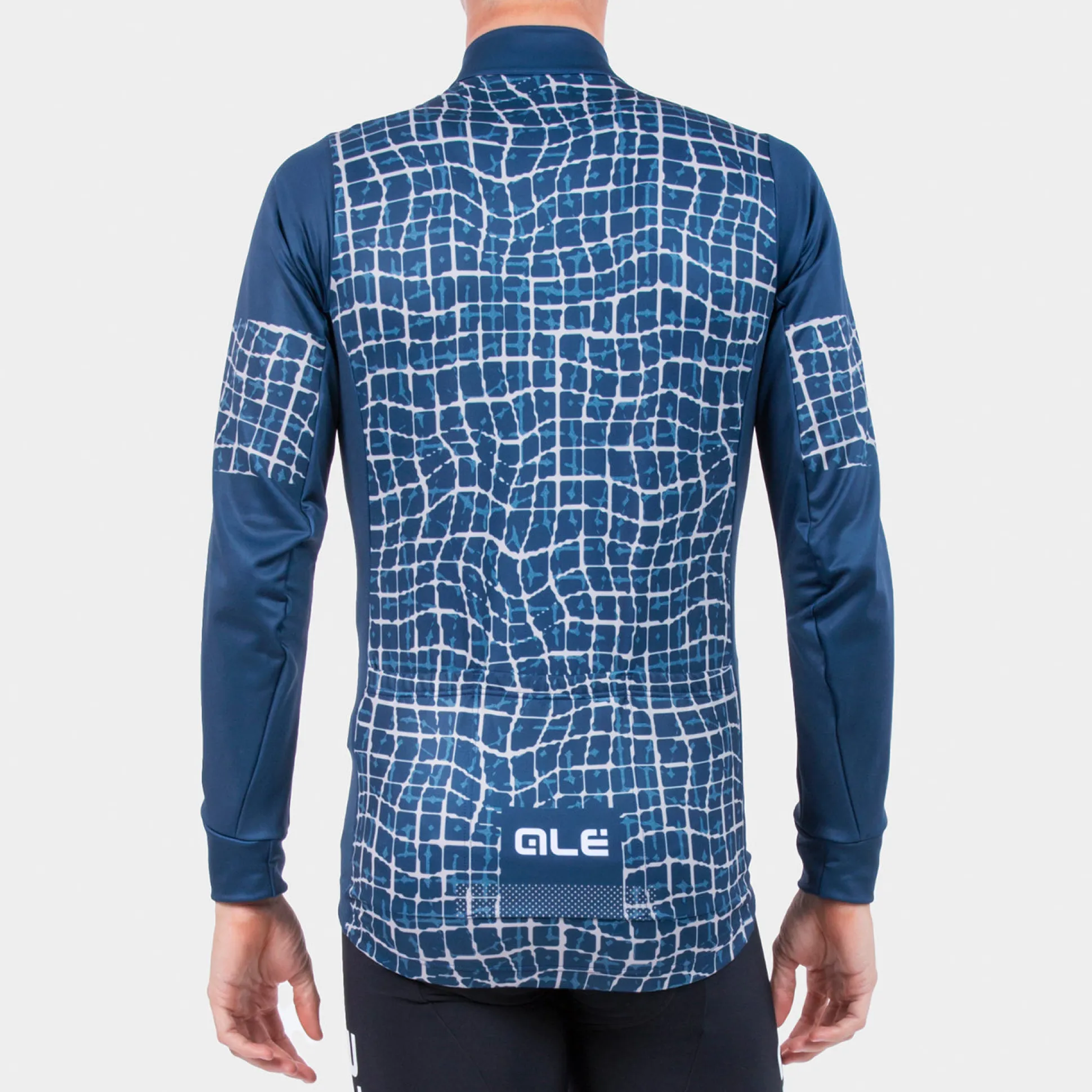 Maglia maniche lunghe Ale Solid Wall - Petrolio