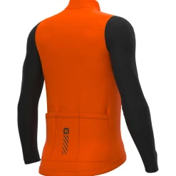 Maglia maniche lunghe Ale Solid Fondo 2.0 - Arancio