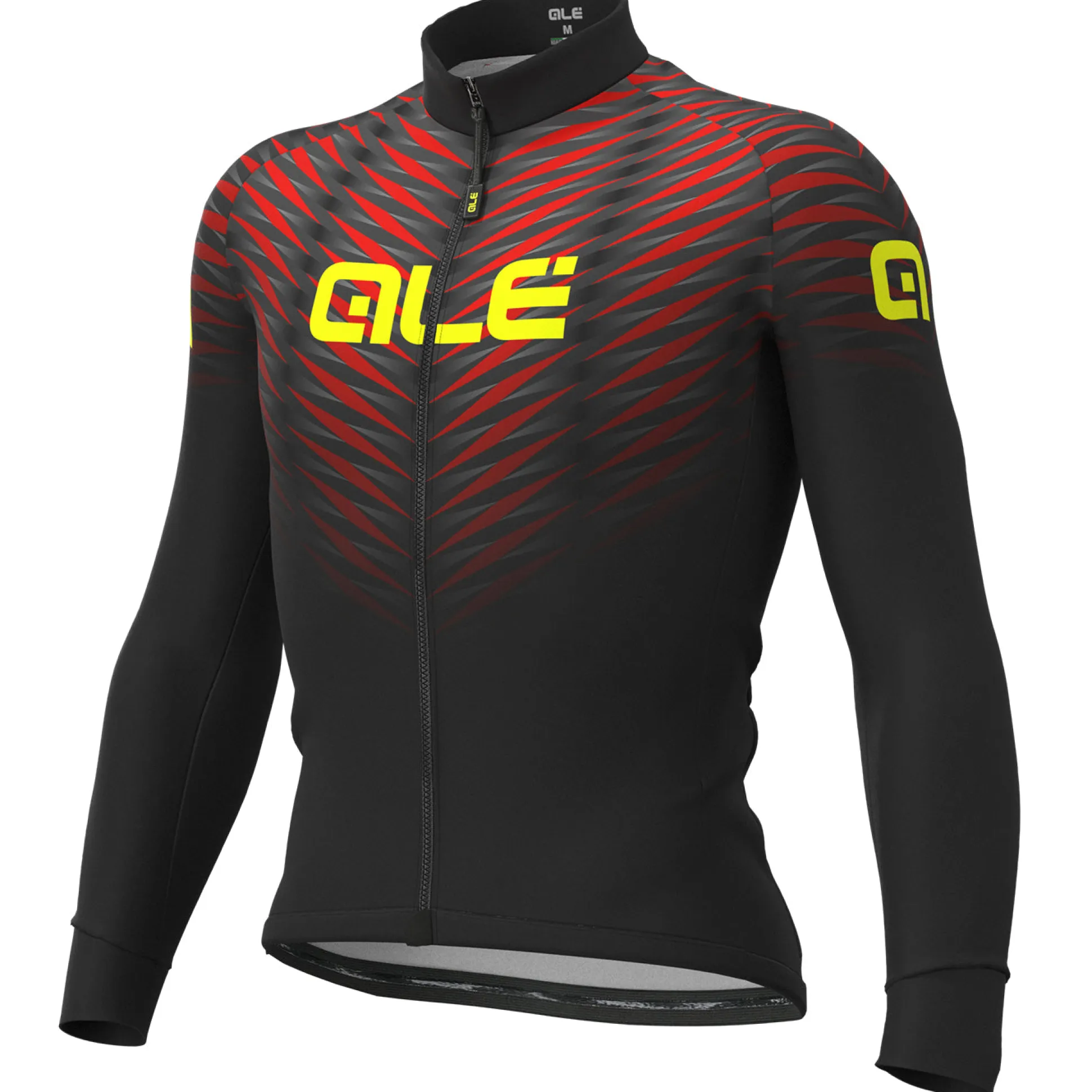 Maglia maniche lunghe Ale Solid Thorn - Nero rosso