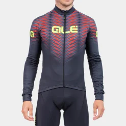 Maglia maniche lunghe Ale Solid Thorn - Nero rosso