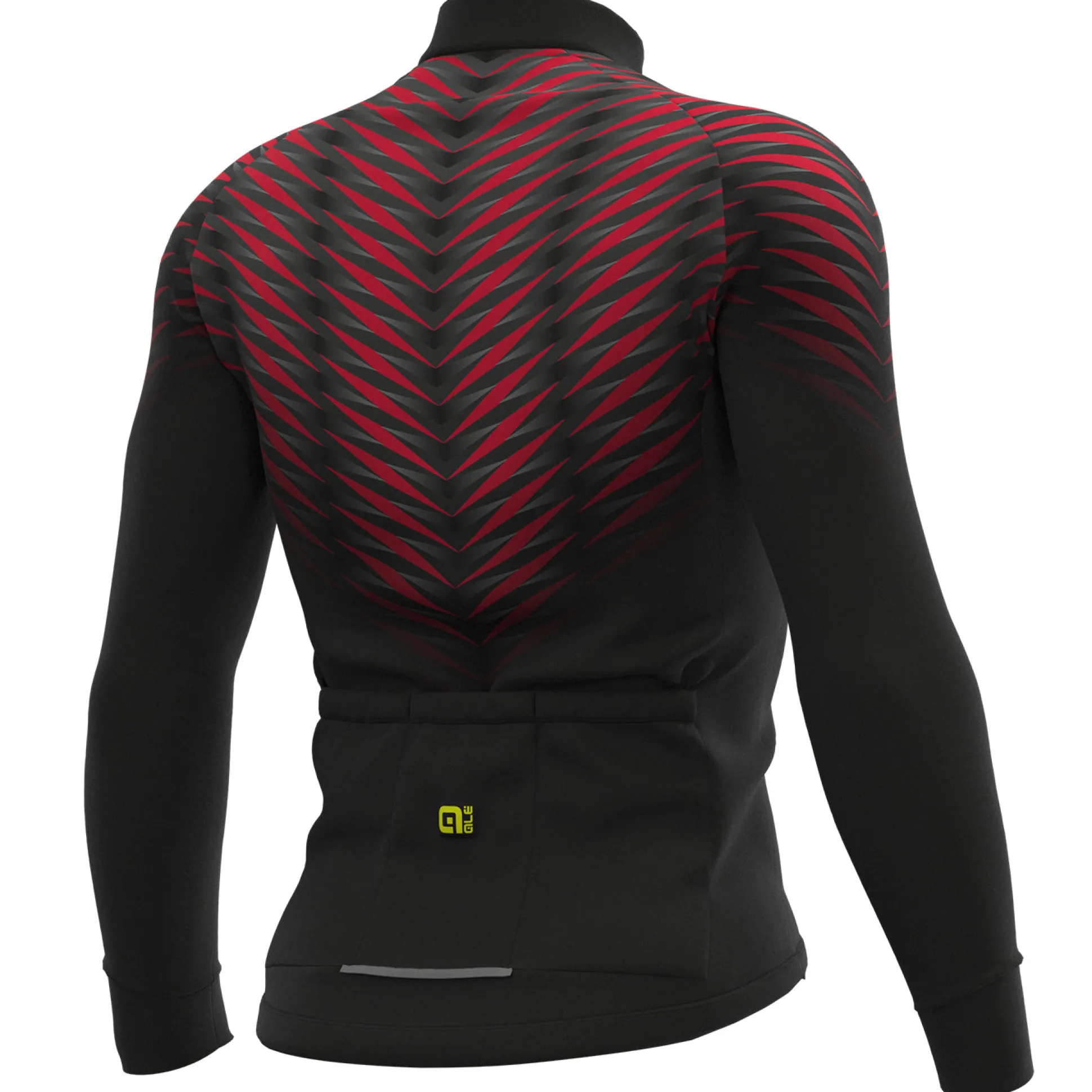 Maglia maniche lunghe Ale Solid Thorn - Nero rosso