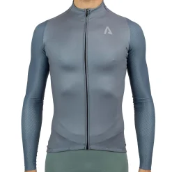 Maglia maniche lunghe All4cycling Color - Gunmetal