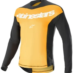 Maglia maniche lunghe Alpinestars Racer Lurv - Arancio