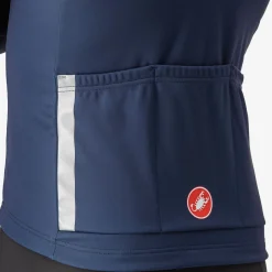 Maglia maniche lunghe Castelli Entrata - Blu
