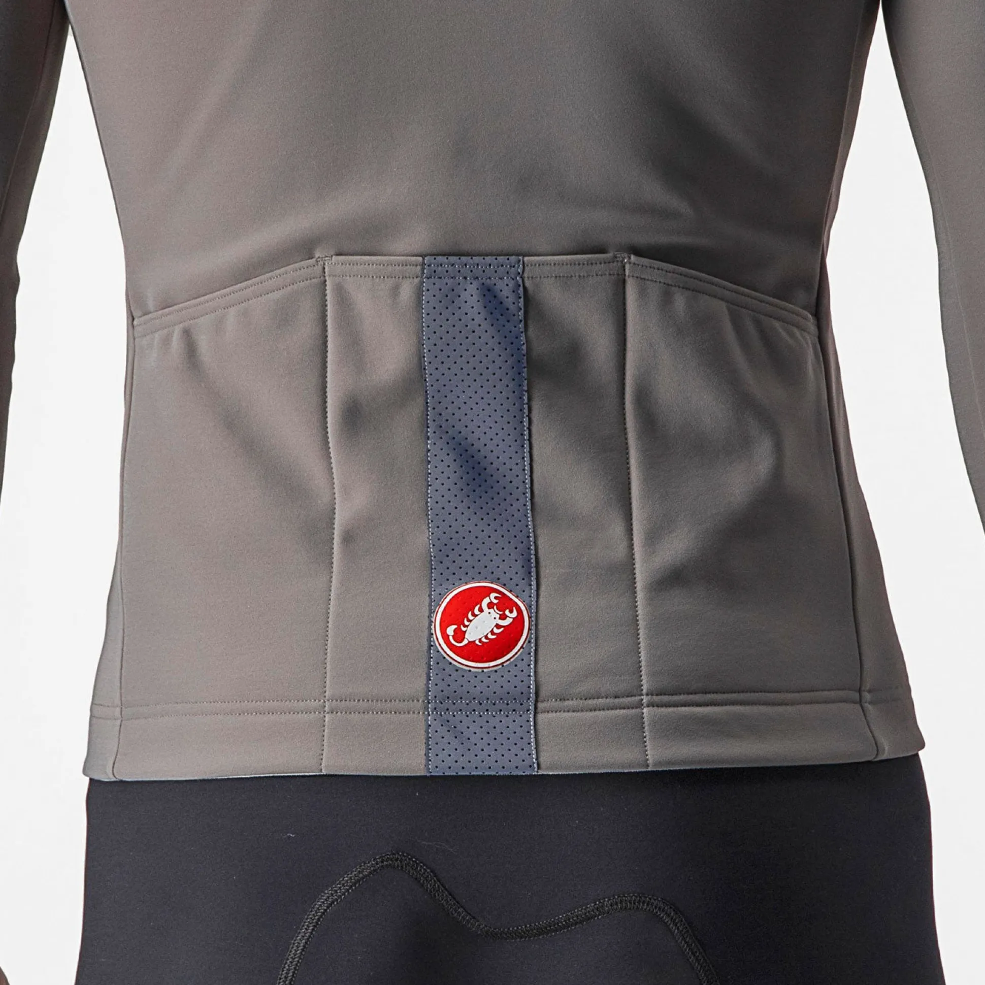 Maglia maniche lunghe Castelli Tutto Nano RoS - Grigio