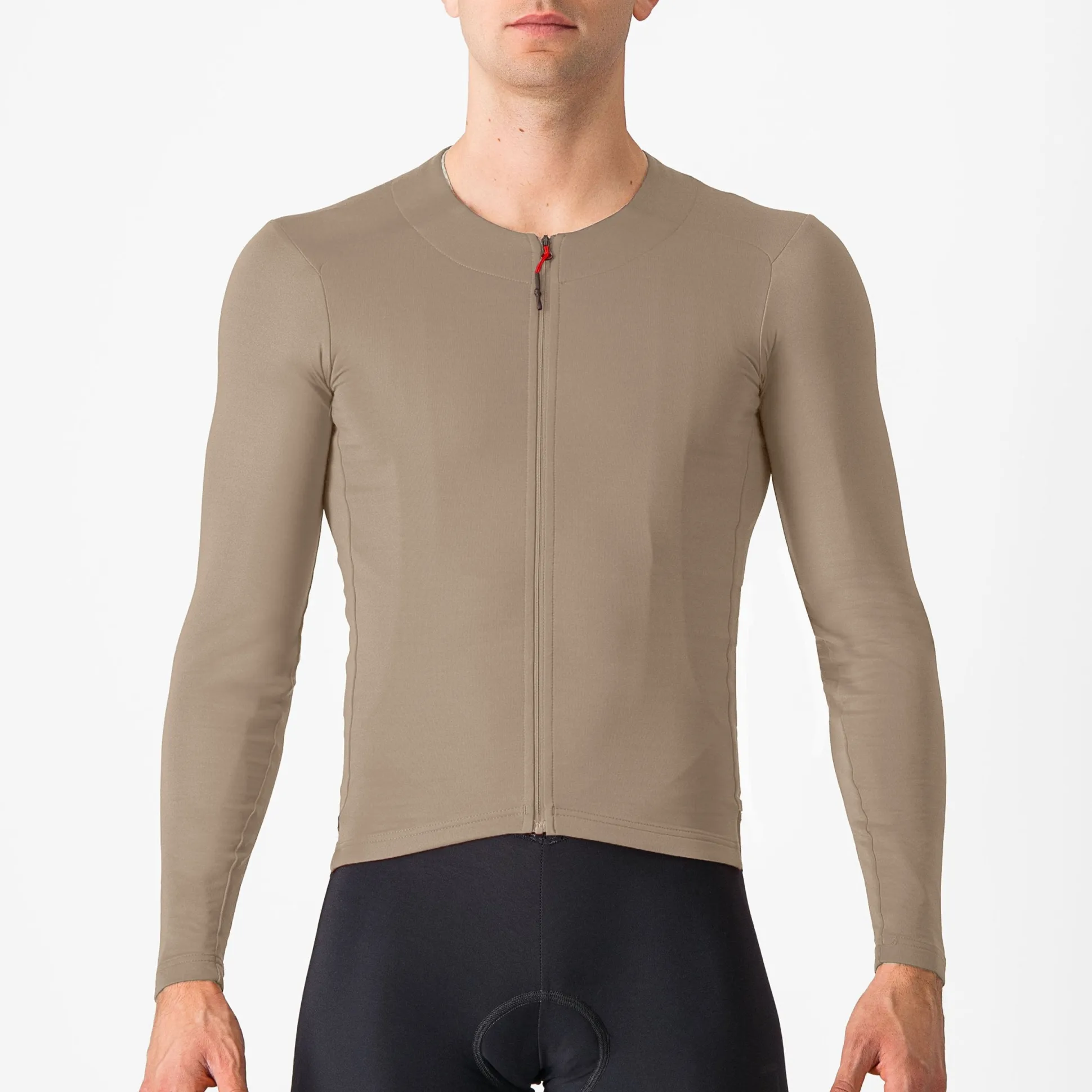 Maglia maniche lunghe Castelli Fly - Beige