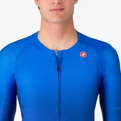 Maglia maniche lunghe Castelli UPF - Azzurro
