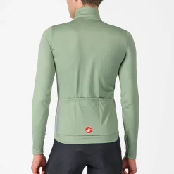 Maglia maniche lunghe Castelli Entrata - Verde giallo